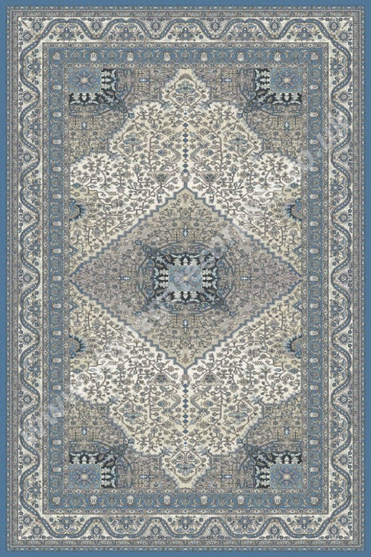 Agnella Rugs Calisia MISTIA Light Blue - 100% New Zealand Wool - Free Delivery