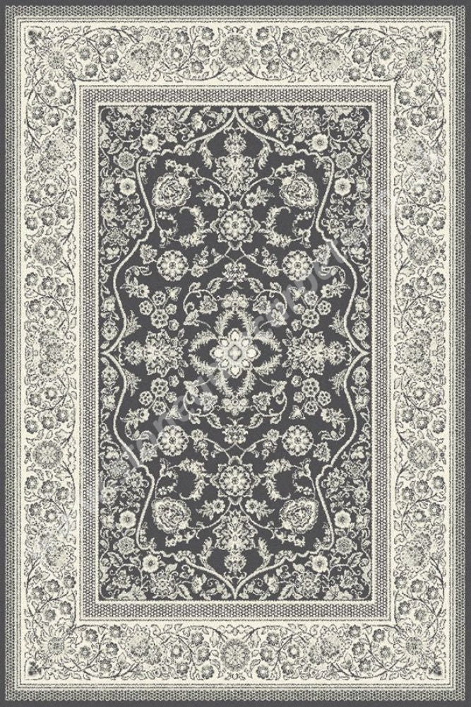 Agnella Rugs Isfahan M KALISTA Grey - 100% New Zealand Wool - Free Del ...