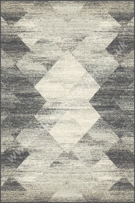 Agnella Rugs Isfahan M Skara Grey - 100% New Zealand Wool Free Delivery Rug