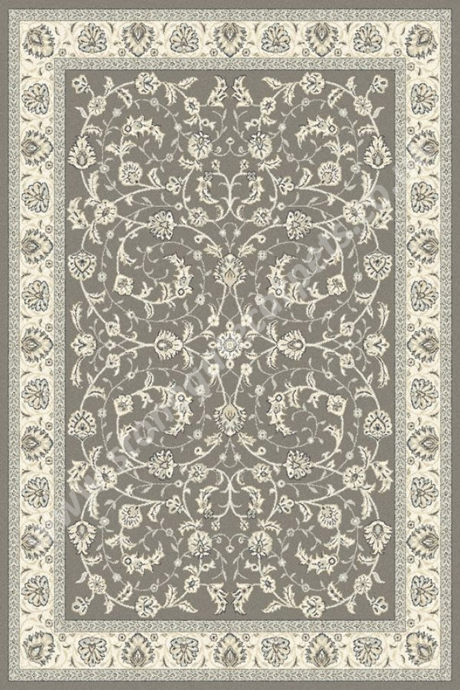 Agnella Rugs Isfahan M Tamuda Anthracite - 100% New Zealand Wool Free Delivery Rug