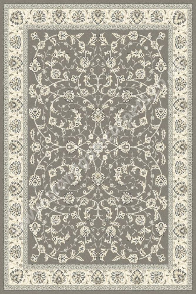 Agnella Rugs Isfahan M Tamuda Anthracite - 100% New Zealand Wool Free Delivery Rug