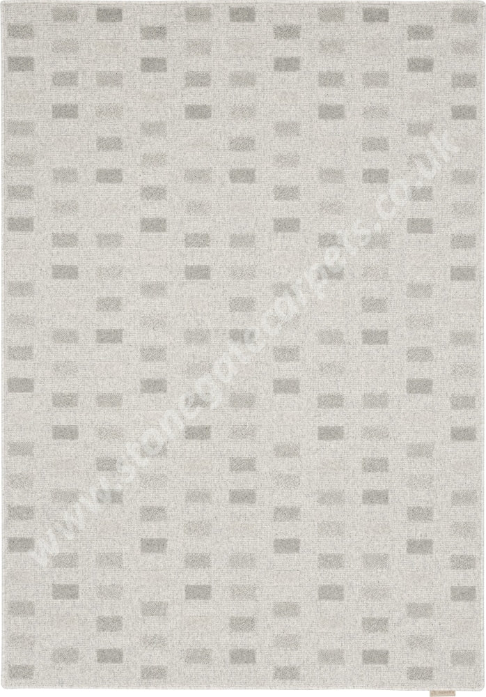 Agnella Rugs Noble Amore Light Grey - 100% Undyed British Wool Free Delivery Rug