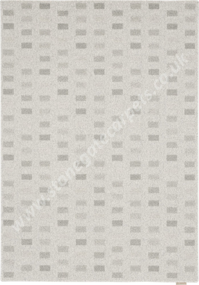 Agnella Rugs Noble Amore Light Grey - 100% Undyed British Wool Free Delivery Rug