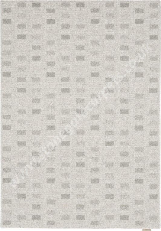 Agnella Rugs Noble Amore Light Grey - 100% Undyed British Wool Free Delivery Rug