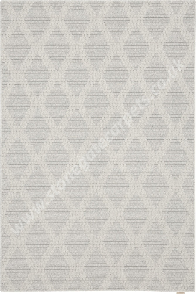Agnella Rugs Noble Arka Light Grey - 100% Undyed British Wool Free Delivery Rug