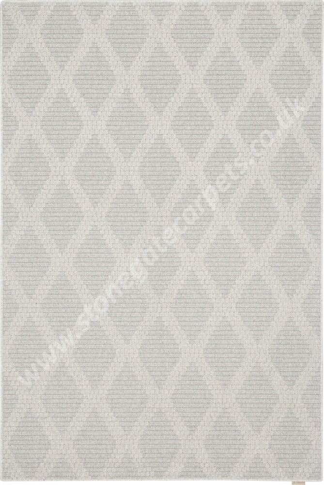 Agnella Rugs Noble Arka Light Grey - 100% Undyed British Wool Free Delivery Rug