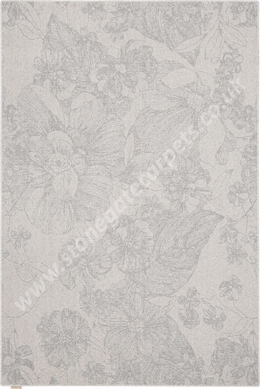 Agnella Rugs Noble Arol Light Grey - 100% Undyed British Wool Free Delivery Rug