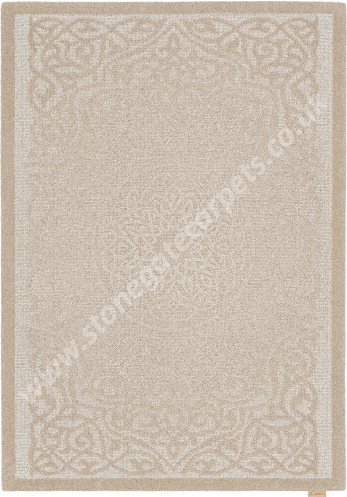 Agnella Rugs Noble Klaro Dark Beige - 100% Undyed British Wool Free Delivery Rug