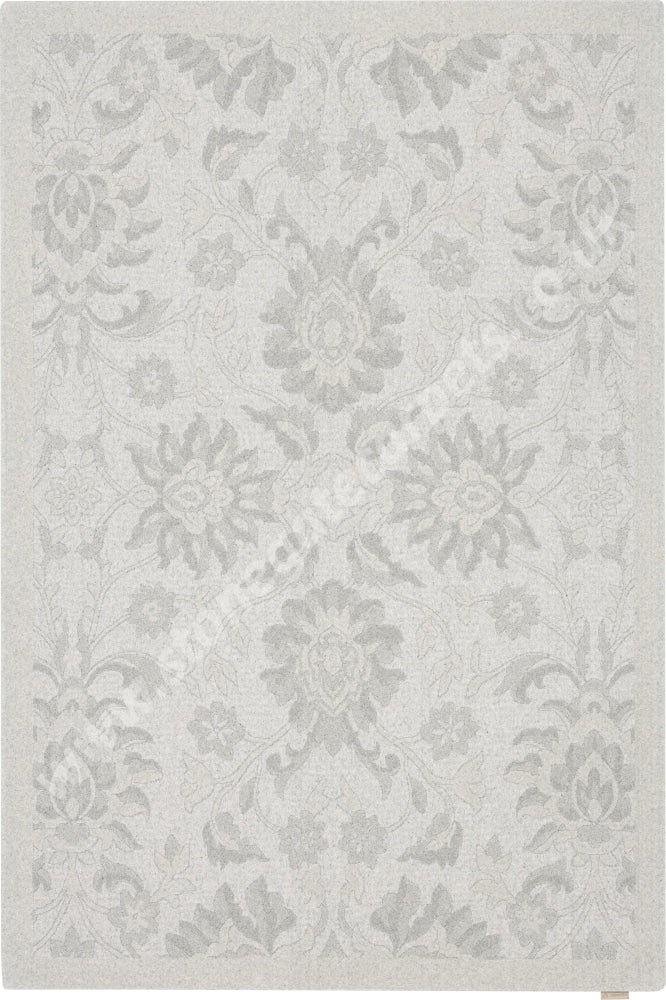 Agnella Rugs Noble Mirem Light Grey - 100% Undyed British Wool Free Delivery Rug
