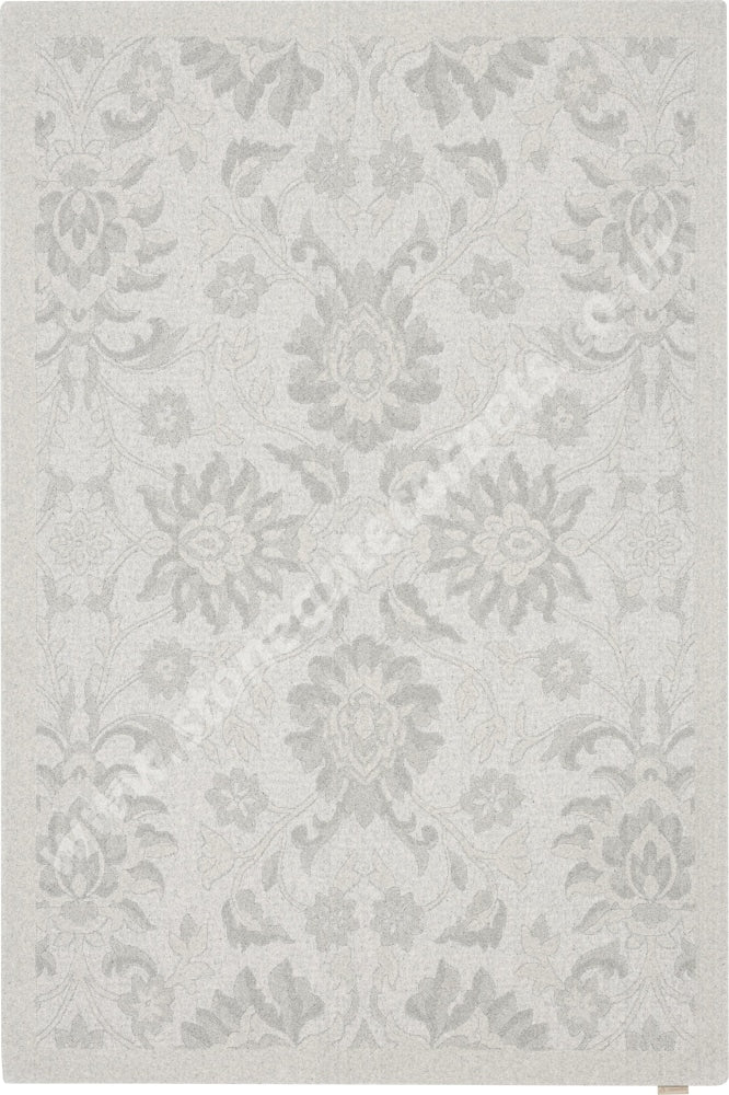 Agnella Rugs Noble Mirem Light Grey - 100% Undyed British Wool Free Delivery Rug