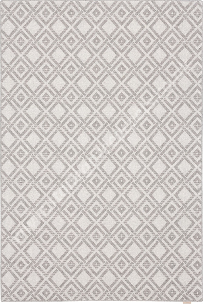 Agnella Rugs Noble Wiko Light Grey - 100% Undyed British Wool Free Delivery Rug