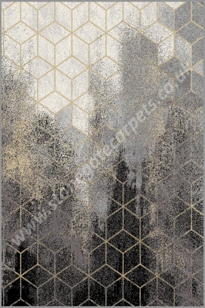 Agnella Rugs Tempo Mastel Black - 80% British Wool 20% Nylon Free Delivery Rug