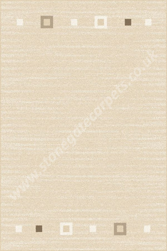 Agnella Rugs Tempo Natural Vivida Beige - 100% Undyed British Wool Free Delivery Rug