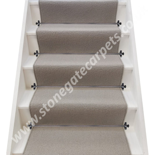 Axminster Carpets Simply Natural Ribgrass Breccia Stair Runner (per M)