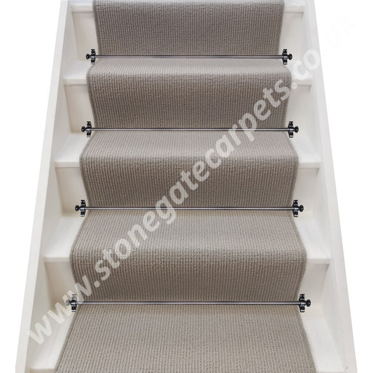 Axminster Carpets Simply Natural Ribgrass Breccia Stair Runner (Per Linear Metre)