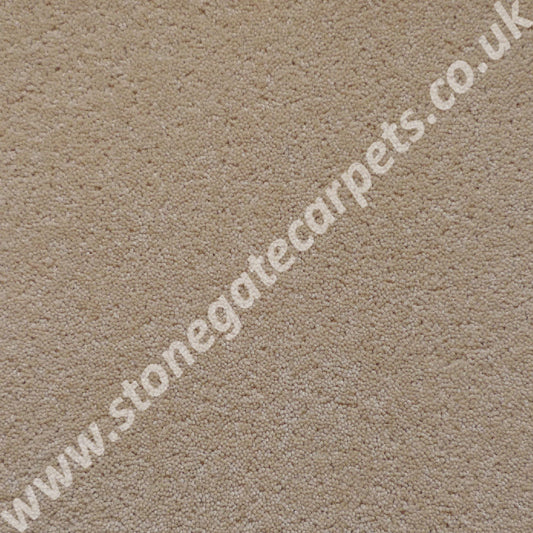 Brintons Carpets Bell Twist Indian Ivory Carpet Remnant 26282