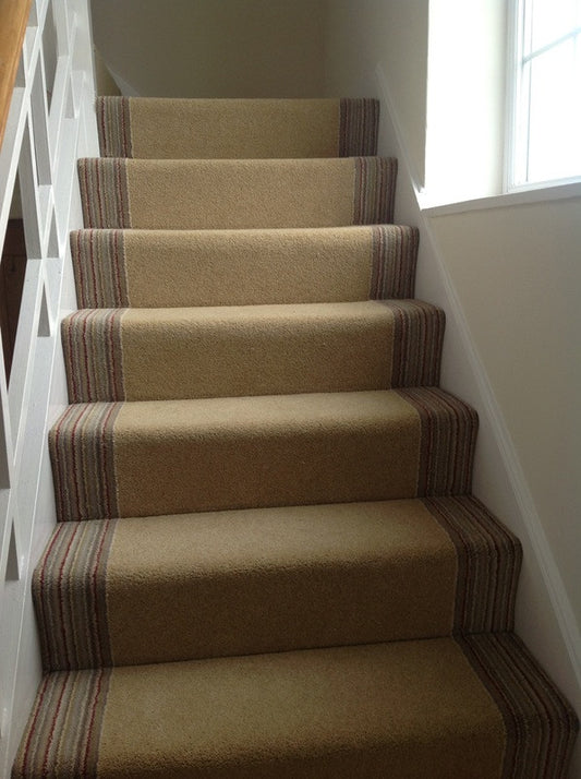 Brintons Carpets Bell Twist Kalahari Desert Pure Living Carousel Cord Fully Fitted Stair Carpet (per M)
