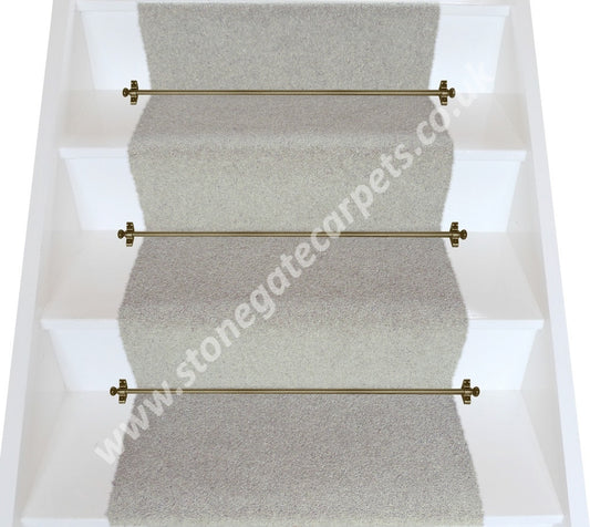 Brintons Carpets Bell Twist Pumice Plain Stair Runner (per M)