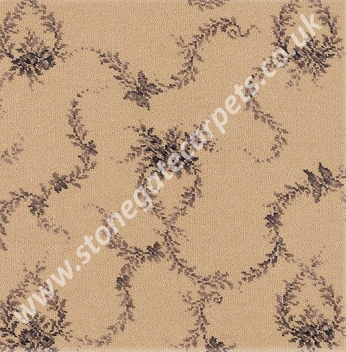 Brintons Classic Florals Toile Papillon Black Carpet Remnant  (1.30m x 2.74m - £142.40)  (1.80m x 2.20m - £158.40)  (2.74m x 3.66m - £401.20)