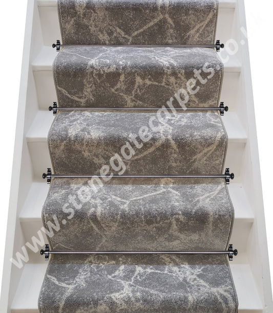 Brintons Carpets Distinction Alfred Platinum 10/50339 Stair Runner (Per Linear Metre)