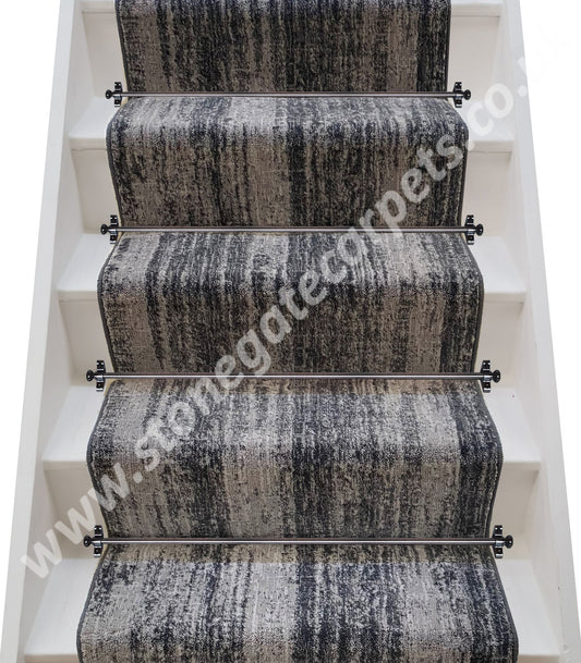Brintons Carpets Distinction Edgar Midnight 10/50342 Stair Runner (Per Linear Metre)