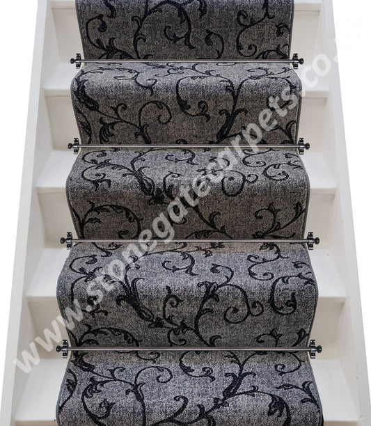 Brintons Carpets Distinction Matilda Midnight 9/50344 Stair Runner (Per Linear Metre)