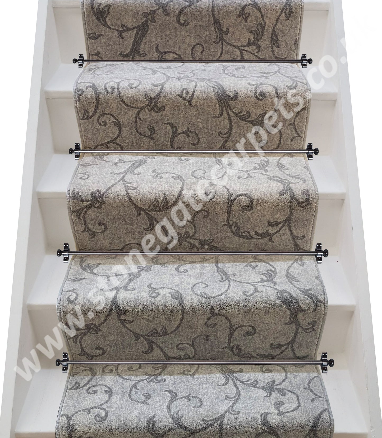Brintons Carpets Distinction Matilda Silver 10/50344 Stair Runner (Per Linear Metre)
