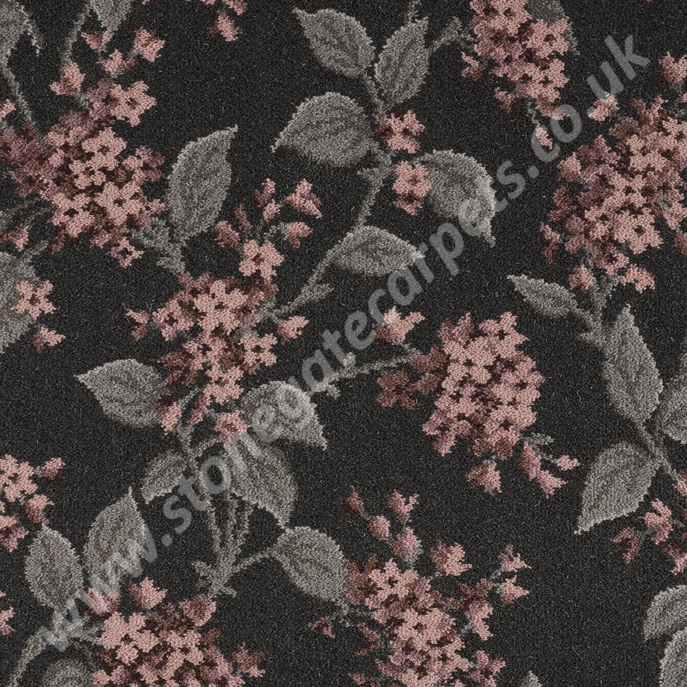Brintons Carpets Laura Ashley Agnes Charcoal 9/50316