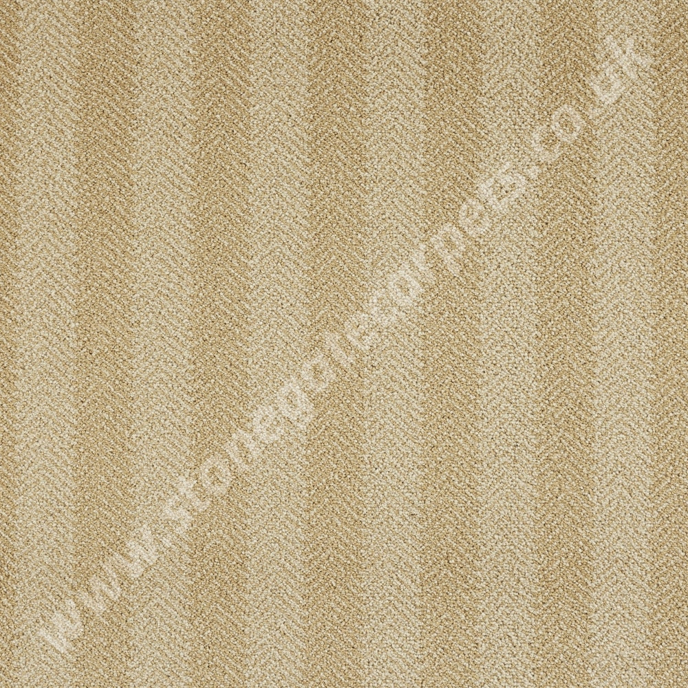 Brintons Carpets | Laura Ashley | Herringbone Stripe Gold | £76.00 Per M²