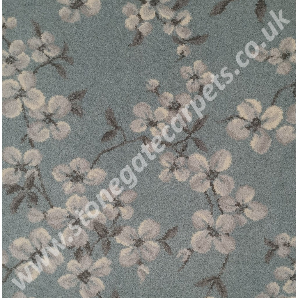 Brintons Carpets Laura Ashley Iona Duck Egg 3/50315