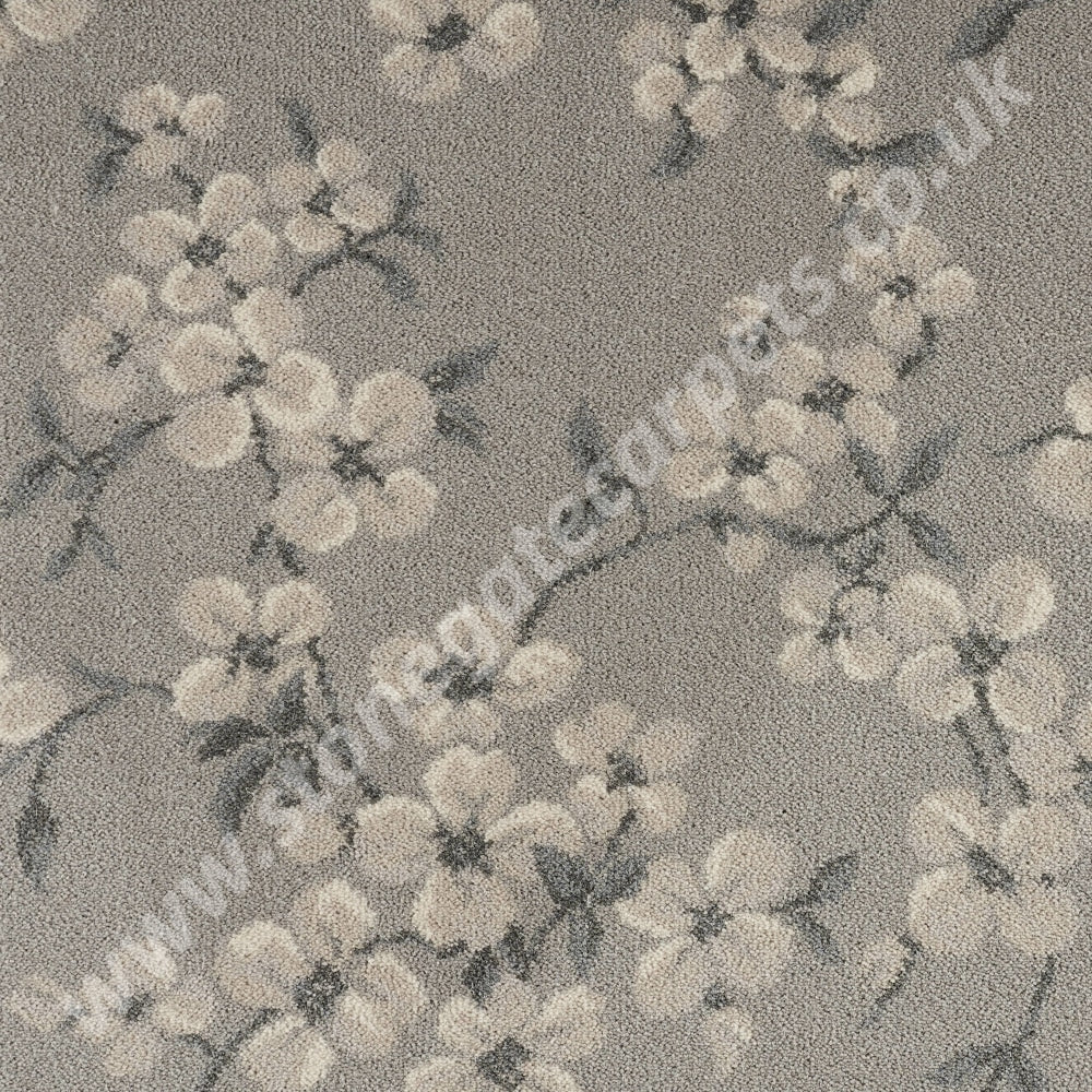 Brintons Carpets Laura Ashley Iona Steel 10/50315