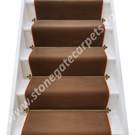 Brintons Carpets Majestic Bourbon Stair Runner (per M)
