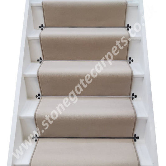 Brintons Carpets Majestic Candlewax Plain Stair Runner (Per Linear Metre)