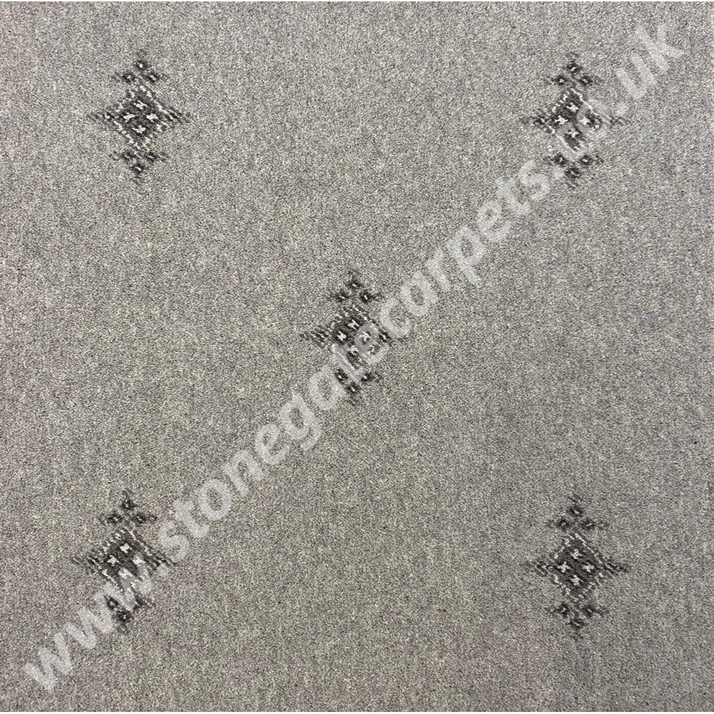 Brintons Carpets Purely Natural Marrakesh Kashmir Grey 10/50352