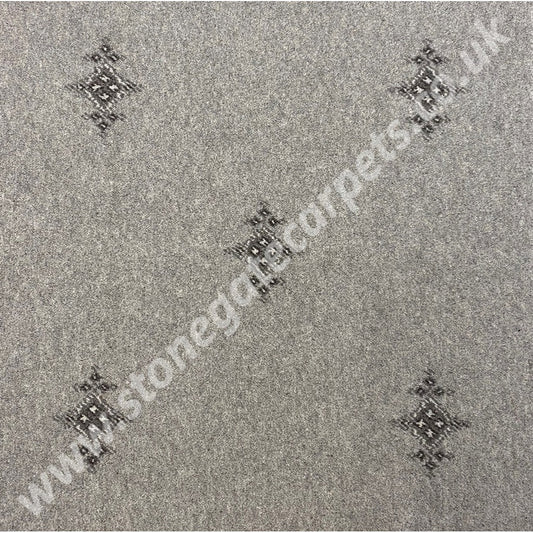 Brintons Carpets Purely Natural Marrakesh Kashmir Grey 10/50352