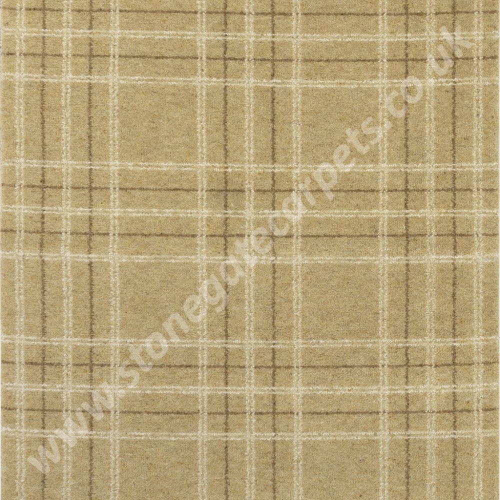 Brintons Carpets | New Living | Plaid Honey | £76.00 Per M²