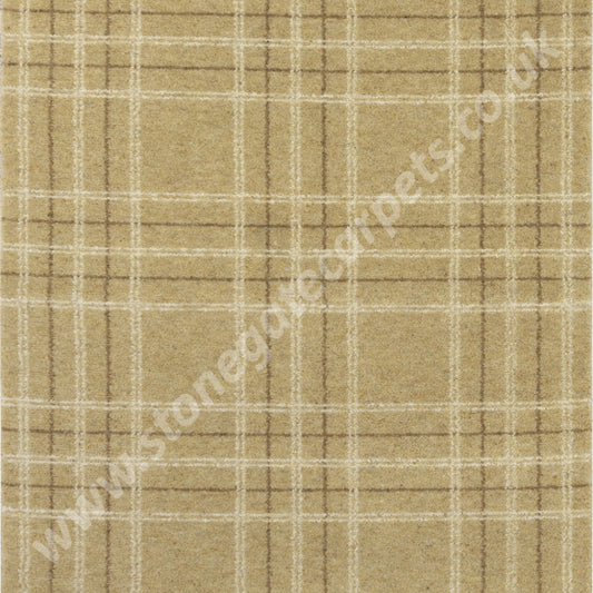 Brintons Carpets | New Living | Plaid Honey | £76.00 Per M²