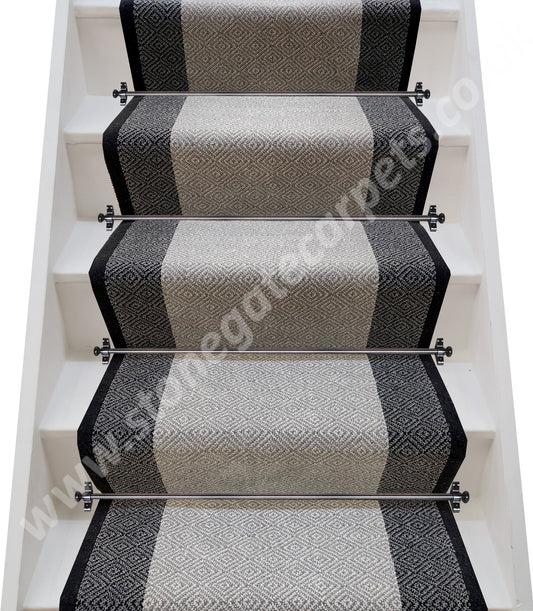 Brintons Carpets Onyx Peau Stair Runner