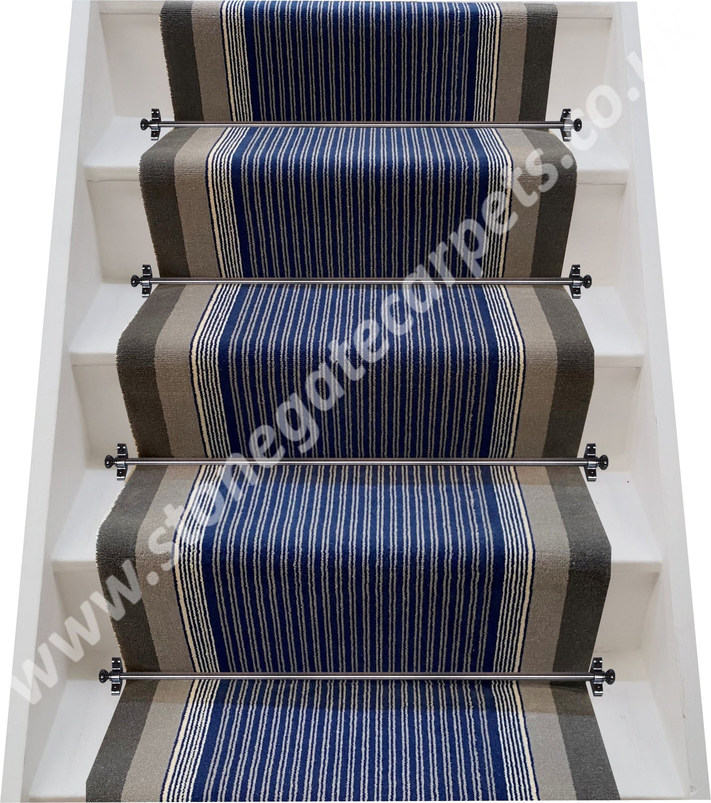 Brintons Carpets Onyx Stripes Stair Runner