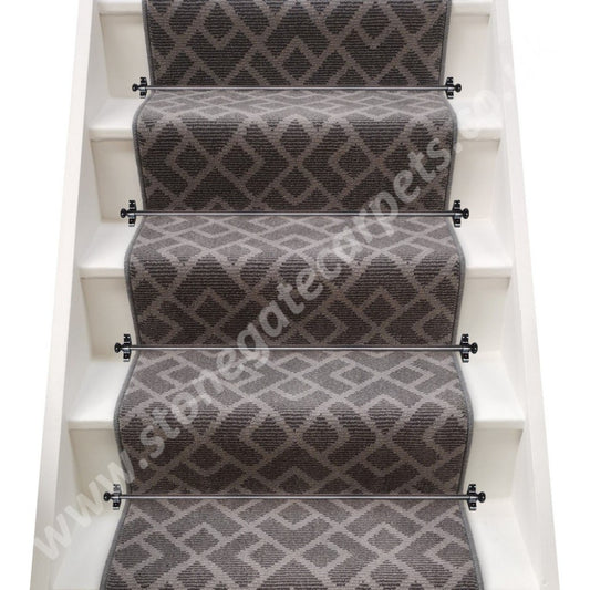 Brintons Carpets Perpetual Textures Bedford Broadloom Stair Runner (Per M)