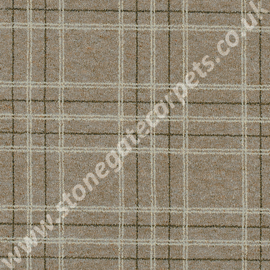 Brintons Carpets Pure Living Earth Plaid 501/29994