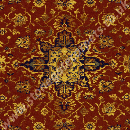 Brintons Carpets | Renaissance Classics | Bazaar Red | £87.00 Per M² 