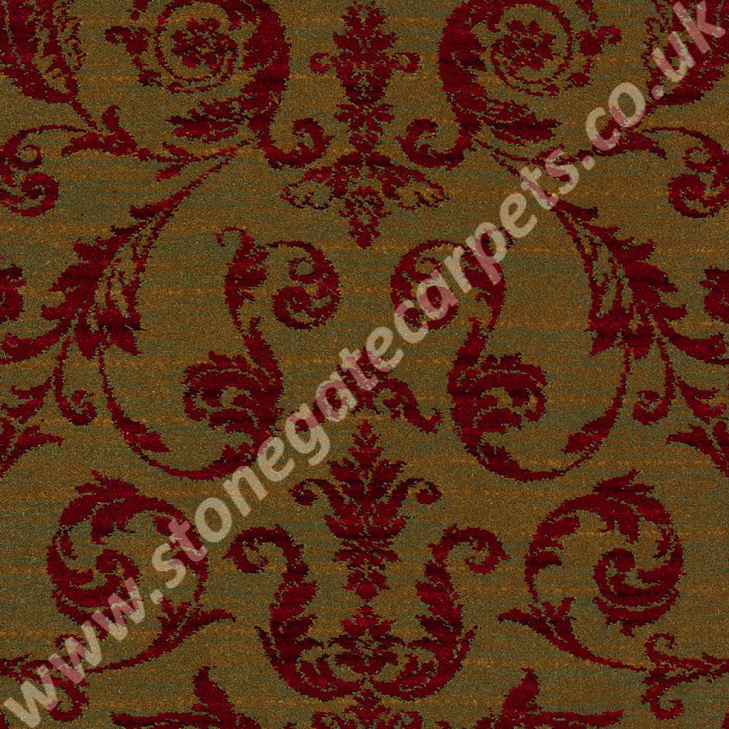 Brintons Carpets Renaissance Classics Medici Ruby Broadloom