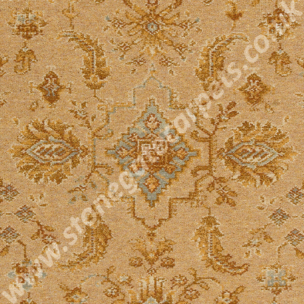 Brintons Carpets Renaissance Classics Persian Sand Broadloom Carpet Remnant 176/30372