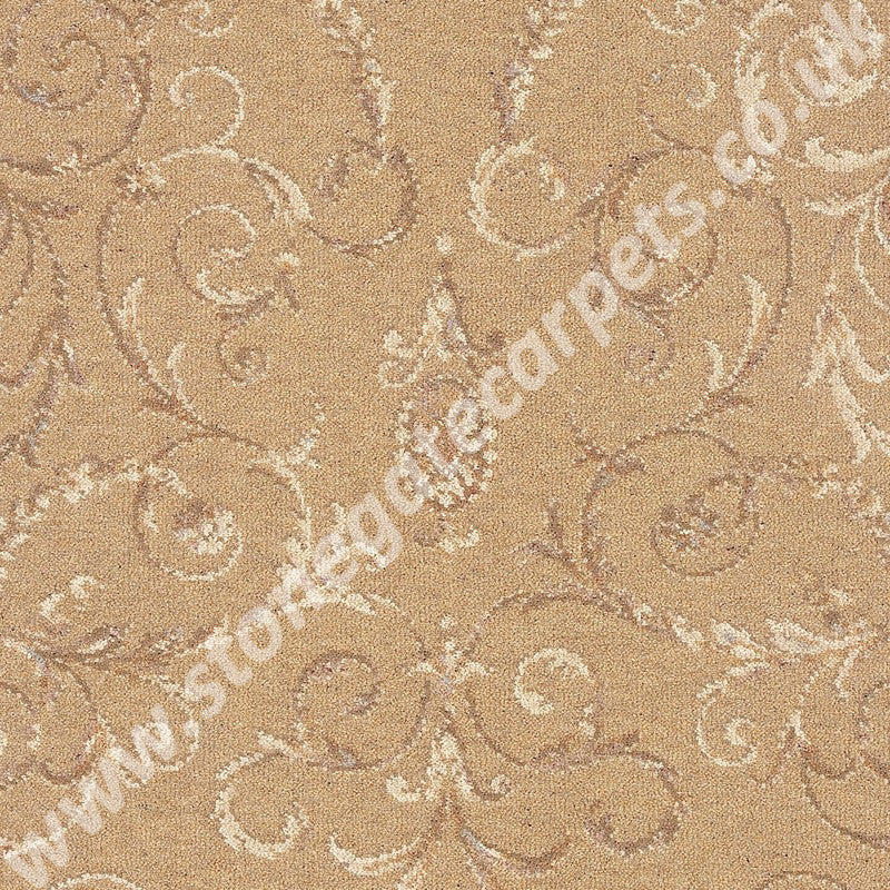 Brintons Carpets Renaissance Versailles Pearl Carpet Remnant 186/38106