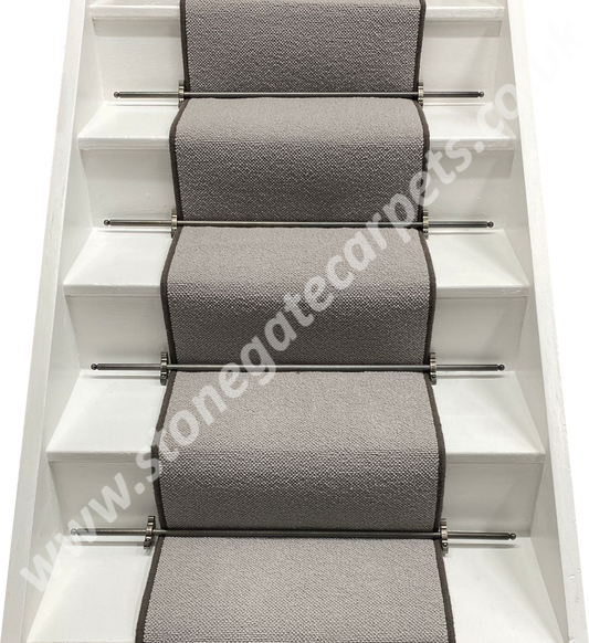 Ulster Carpets Open Spaces Auckland Grayling Stair Runner (Per Linear Metre)