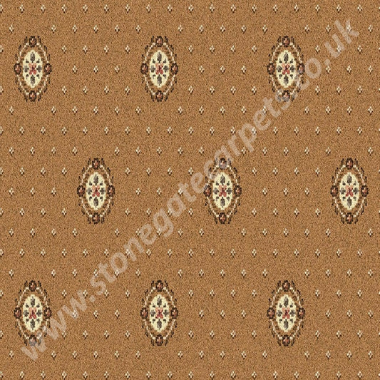 Ulster Carpets Sheriden Cameo Florence Gold 43/2617 (Please Call For Per M² Cost) 