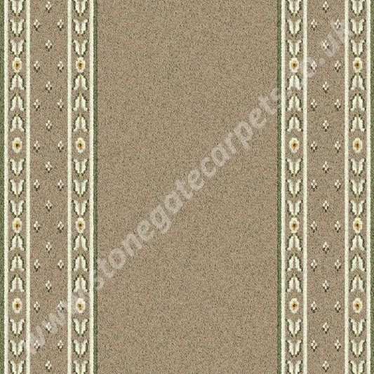 Ulster Carpets Sheriden Downton Runner 51/2574 (Please Call For Per M² Cost) 