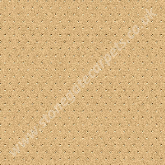 Ulster Carpets Sheriden Pindot Regency Cream 13/2562 (Please Call for per M² Cost)