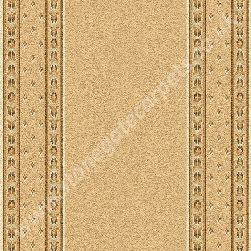Ulster Carpets Sheriden Regency Cream Runner 13/2574 (Please Call for per M² Cost)